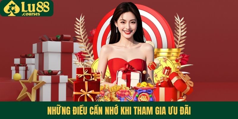 Những điều cần nhớ khi tham gia ưu đãi